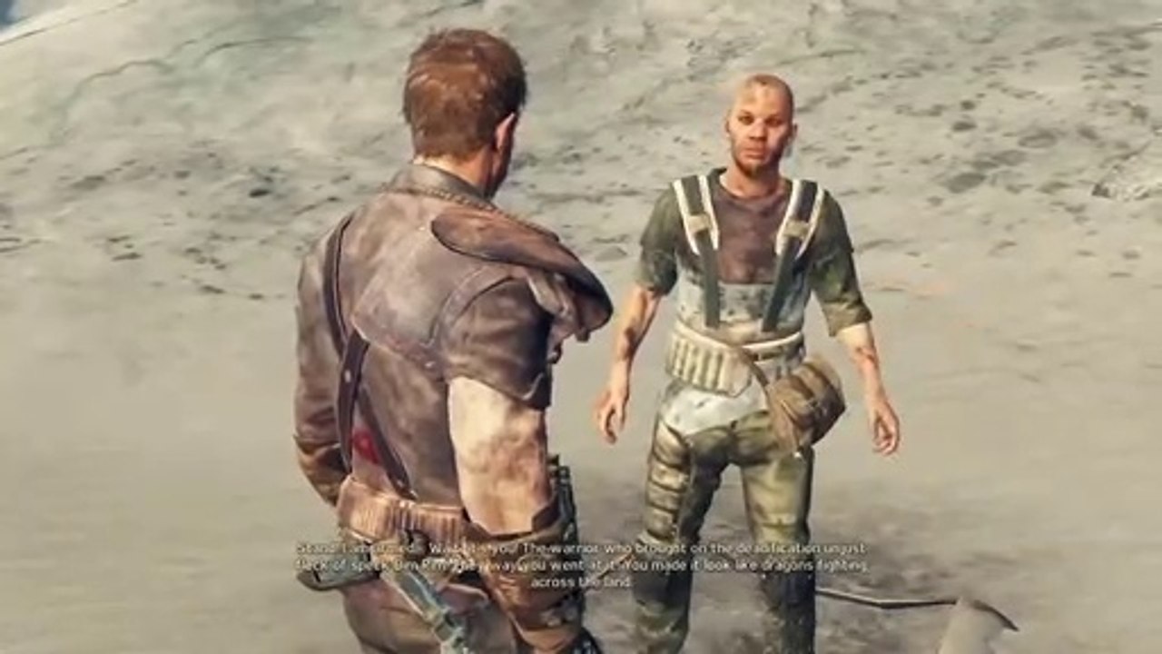 mad max walkthrough gameplay part storm shelter transfer tank camp dismantled