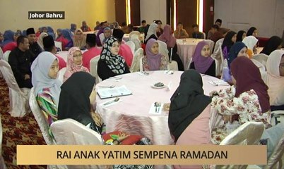 Khabar Dari Johor: Rai anak yatim sempena Ramadan