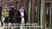 Már csak a tömegközlekedésben kell maszkot viselni Franciaországban