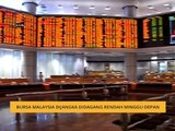 Bursa Malaysia dijangka didagangkan rendah minggu depan