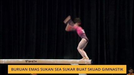 Buruan emas Sukan SEA sukar buat skuad gimnastik