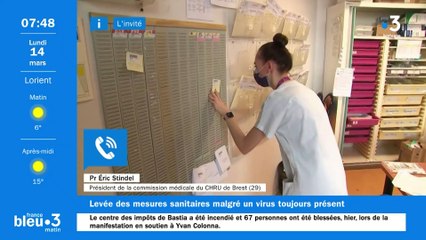 Eric Stindel invité de France Bleu Breizh Izel