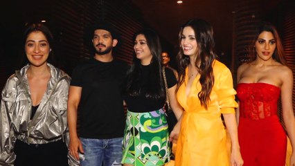 Nikki Tamboli, Anita Hassanandani, Rahul Vaidya, Arjun Bijlani & Others Snapped At Estella Juhu