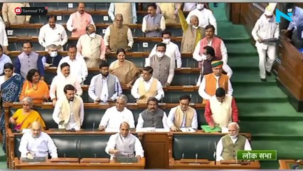 Post BJP’s victory, rousing welcome for PM Modi in Lok Sabha, watch