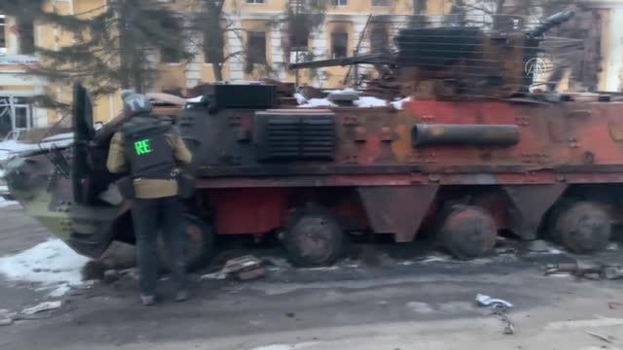 Rusya saldırısı altındaki Ukrayna'ın Harkiv kenti