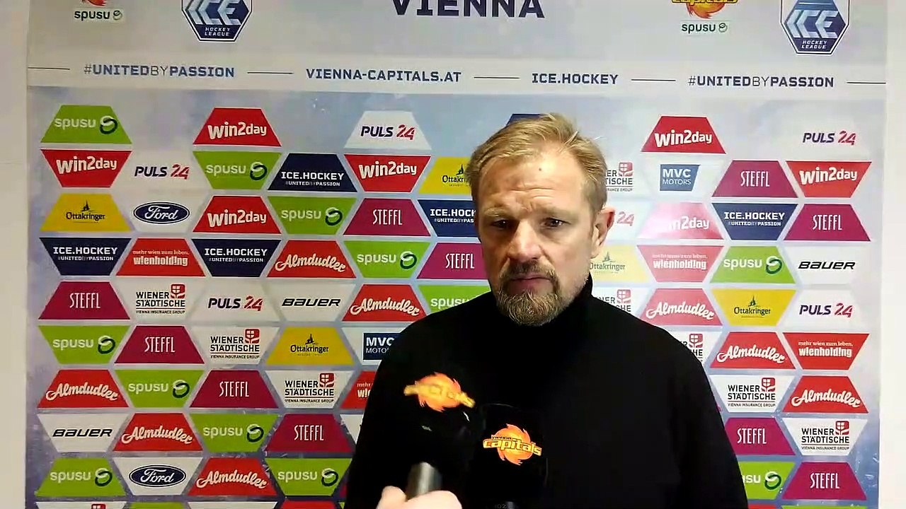 Playoff-VF: Petri Matikainen (EC KAC) nach der Niederlage in Wien