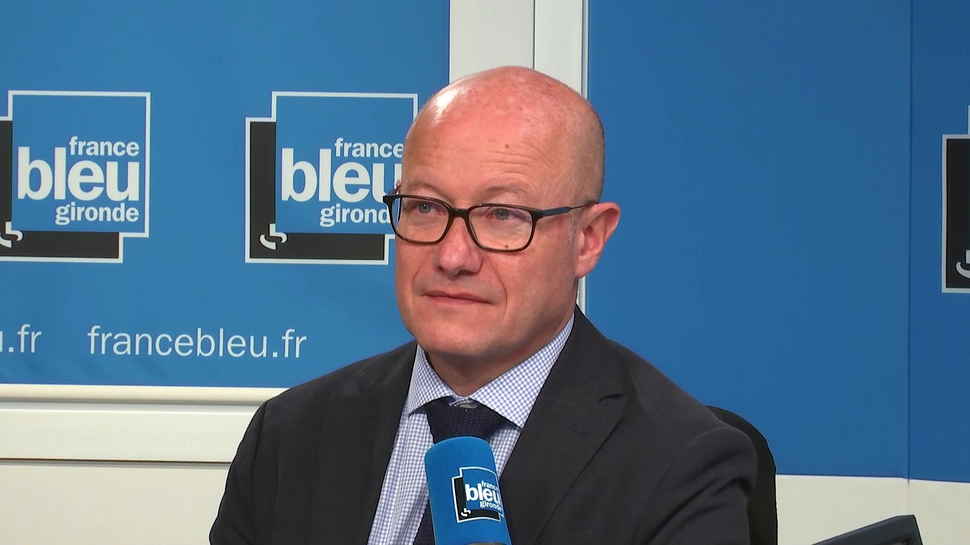Jean-Luc Gleyze, président du Conseil départemental de la Gironde, invité  de France Bleu Gironde - Vidéo Dailymotion
