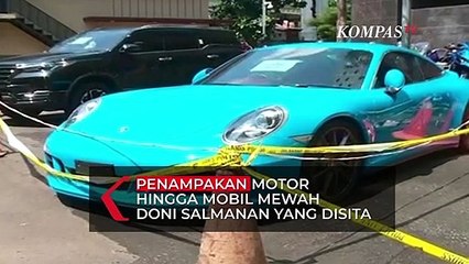 Ini Penampakan Motor Hingga Mobil Mewah Milik Doni Salmanan yang Disita Polisi