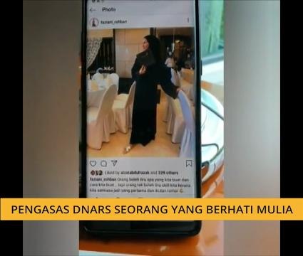 Pengasas Dnars seorang yang berhati mulia