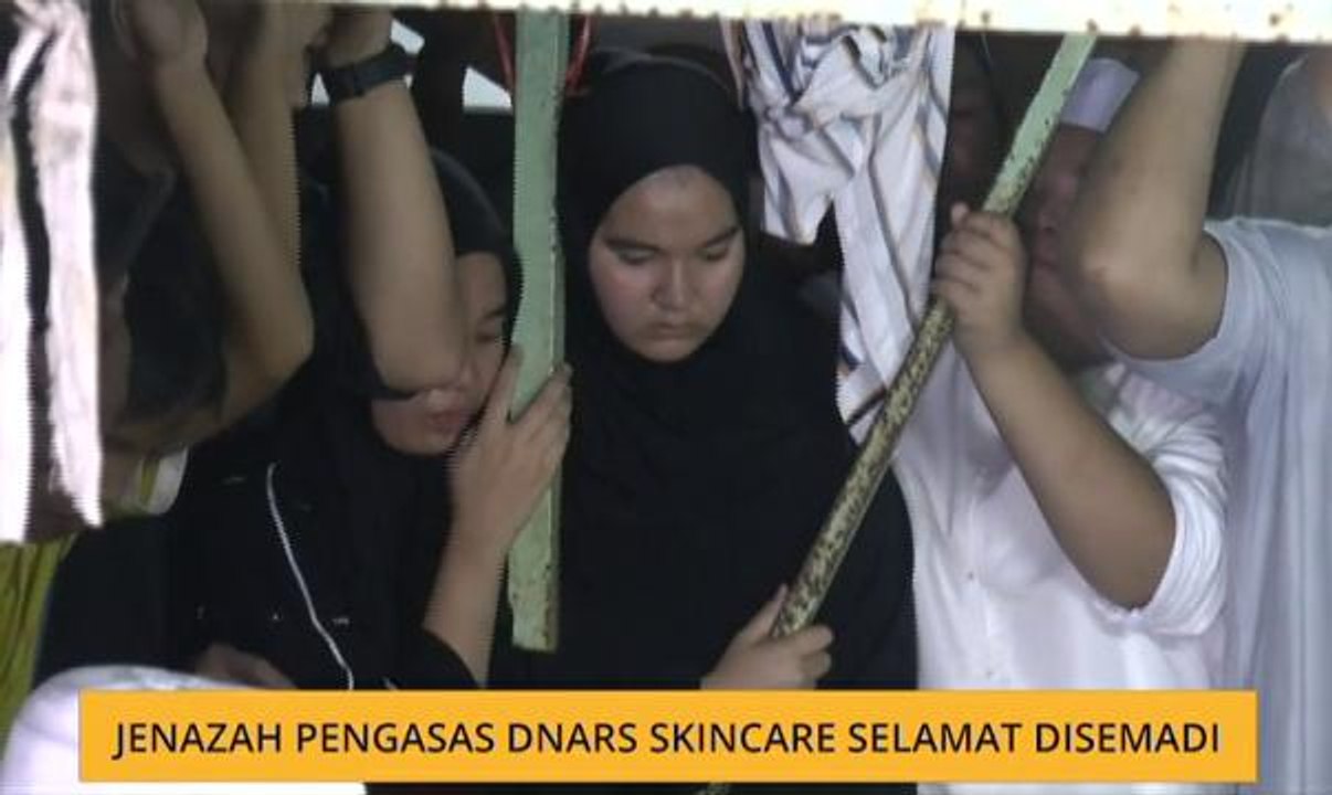 Jenazah Pengasas Dnars Skincare selamat disemadikan
