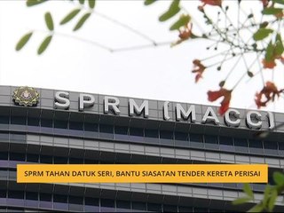 SPRM tahan Datuk Seri, bantu siasatan tender kereta perisai