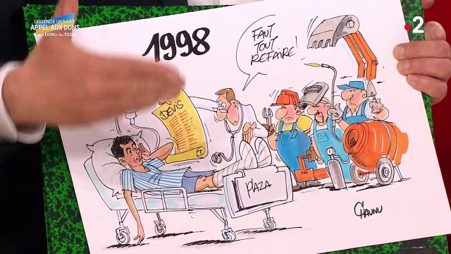 Stéphane Plaza invité de Michel Drucker dans Vivement dimanche , sur France 2.