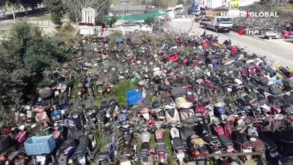 Yüzlerce araç çürüyor: 100 milyon lirayı geçen değeri var