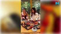 Yumza! Shilpa Shetty binge-eats with Ananya Panday and Chunky Panday