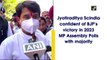 Jyotiraditya Scindia confident of BJP’s victory in 2023 MP Assembly Polls with majority