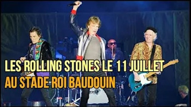 Les Rolling Stones de passage au stade roi Baudouin pour leurs 60 ans de carrière