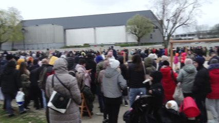 Début des enregistrements des réfugiés ukrainiens au Palais 8 du Heysel