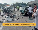 Empat maut nahas dua kenderaan