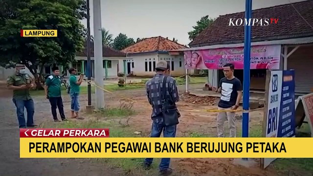 Agen BRILink di Lampung Timur Ditembak Perampok Bank Karena Tak Mau Serahkan Uang Rp 50 Juta