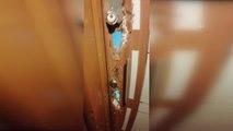 Beşiktaş'ta evin kapısını baltayla kırmaya çalışan şüpheli yakalandı