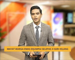Mayat warga emas ditemui, tiga hari hilang