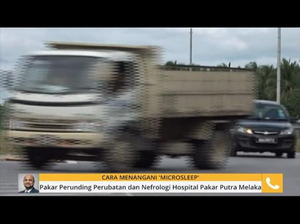 Sesaat Microsleep boleh sebabkan kemalangan, ra...