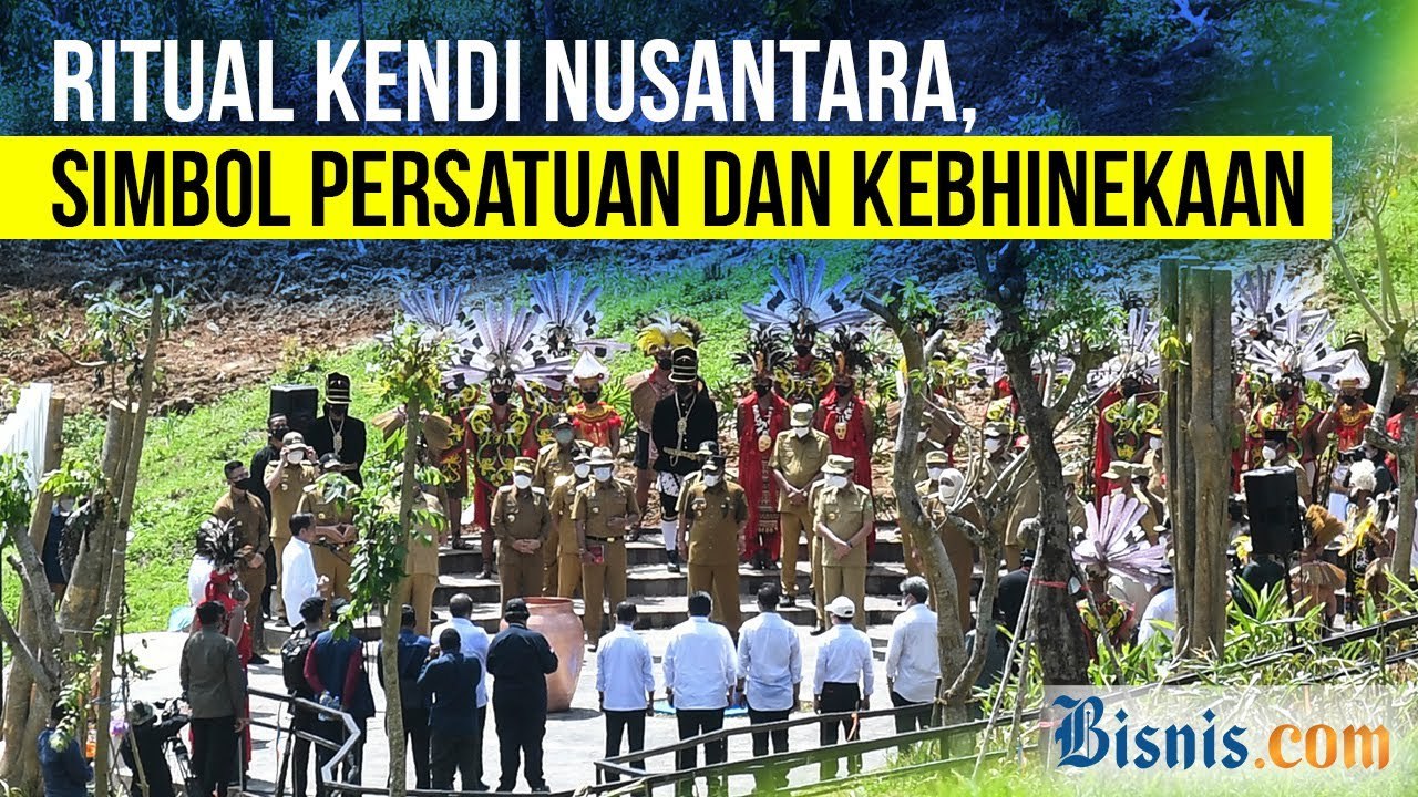 Presiden Pimpin Ritual Kendi Nusantara, Apa Maknanya
