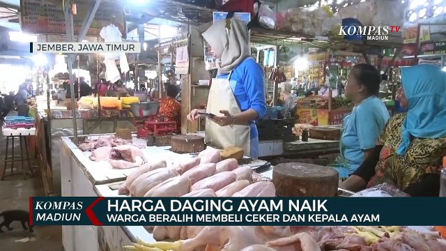 Harga Daging Ayam Naik, Warga Beralih Membeli Ceker Dan Kepala Ayam