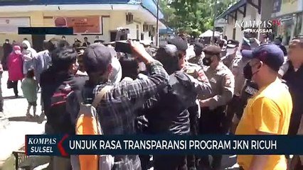 Unjuk Rasa Tarnsparansi Program JKN Ricuh