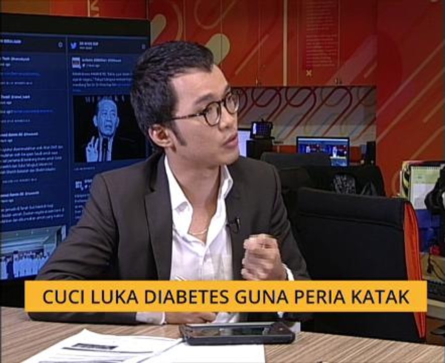 Cerita Sebalik Berita: Cuci luka diabetes guna peria katak