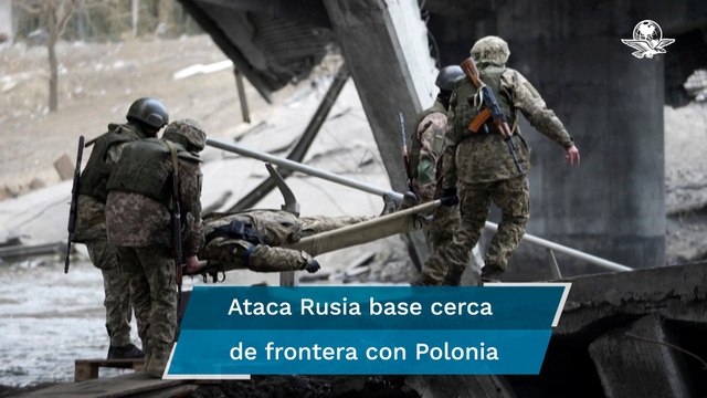 Rusia sube tensión con la OTAN al atacar base cerca de Polonia #EnPortada