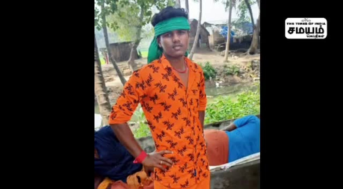 சரக்கு வாகனம் மீது இருசக்கர வாகனம் மோதி விபத்து; பதறவைக்கும் சிசிடிவி காட்சிகள்!