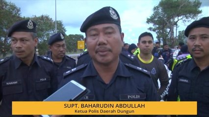 Laluan maut di kawasan di Terengganu dikenal pasti