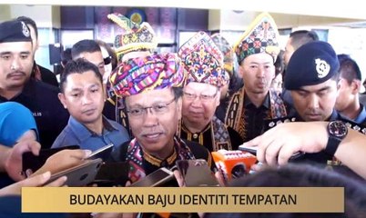 Khabar Dari Sabah: Perpaduan sejagat asas rakyat Sabah, Budayakan baju identiti tempatan