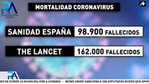 ¿Cuál es la verdadera mortalidad por COVID? The Lancet discrepa un 64% con Sanidad