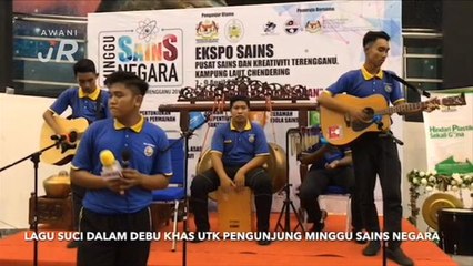 #AWANIJr: Charm busker popular di Terengganu