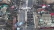 Drone footage shows major tank battle on outskirts of Kyiv between Russian and Ukrainian forces