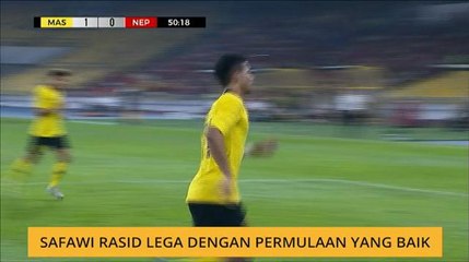 Safawi Rasid lega dengan permulaan yang baik