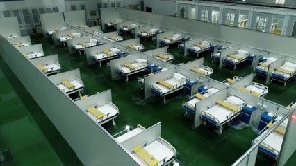 Rekordzahlen: China baut wieder provisorische Coronaspitäler