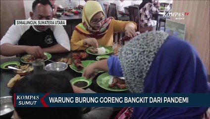 Warung Burung Goreng di Simalungun Kembali Ramai Pengunjung
