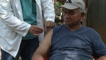 Habitantes de Ciudadela San Mantín de Tipitapa son vacunados contra la Covid-19
