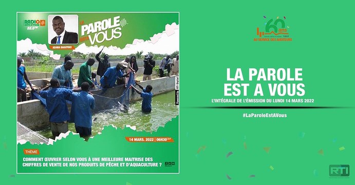 La parole est à vous du 14 mars par Adama Bakayoko [ Radio Côte d'Ivoire ]
