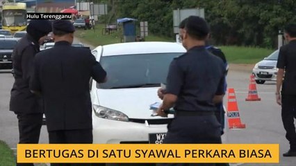 Bertugas di satu Syawal perkara biasa