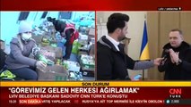 Lviv Belediye Başkanı Andriy Sadoviy CNN Türk'e konuştu