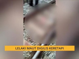Lelaki maut digilis keretapi