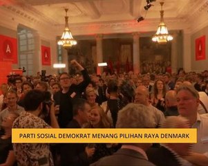Parti Sosial Demokrat menang Pilihan Raya Denmark
