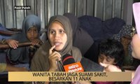 Khabar Dari Kelantan: Wanita tabah jaga suami sakit, besarkan 11 anak