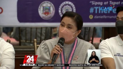 VP Robredo, pinalagan ang red-tagging sa kanya sa text messages at online | 24 Oras