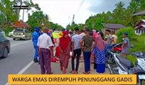 Warga emas dirempuh penunggang gadis