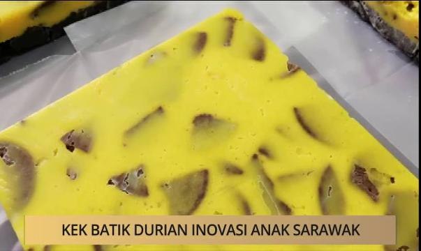 Khabar Dari Sarawak: Rumah terbuka TYT meriah & kek batik durian inovasi anak Sarawak